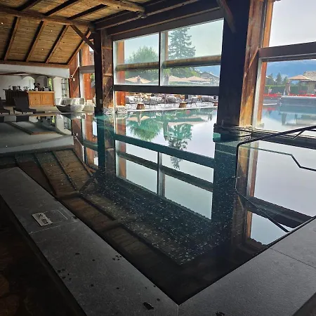 Avec Terrasse Et Piscine - Aux Petits Sapins * Crans-Montana