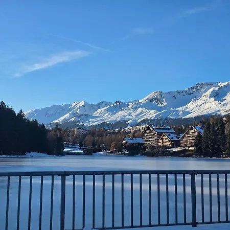 Avec Terrasse Et Piscine - Aux Petits Sapins Apartment Crans-Montana